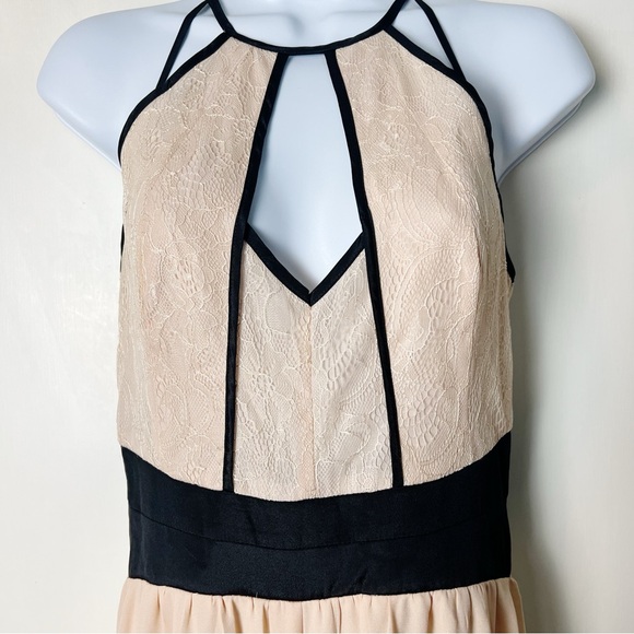 Mustard Seed - Women’s Strappy Sheer Jumpsuit Keyhole Neckline NWT - Sz. S - Picture 5 of 9